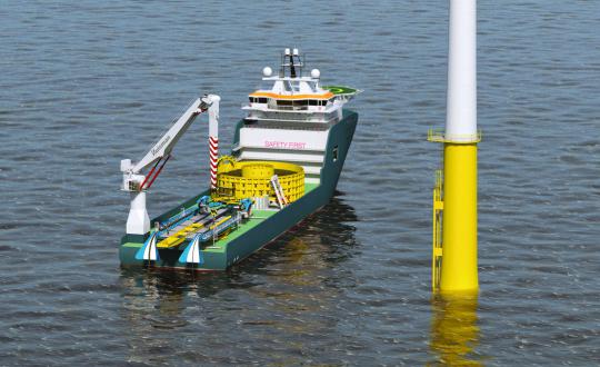 Modular Motion Compensated Cable Lay System