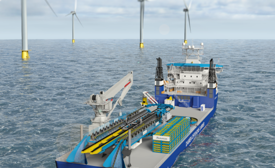 Modular Motion Compensated Cable Lay System