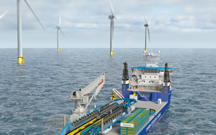 Modular Motion Compensated Cable Lay System