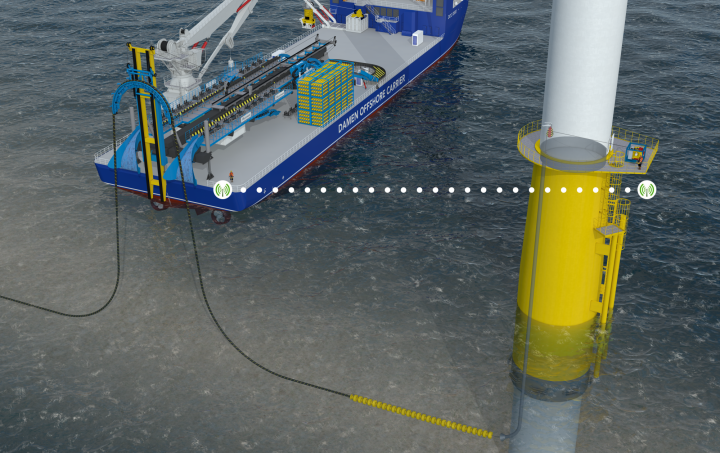 Modular Motion Compensated Cable Lay System