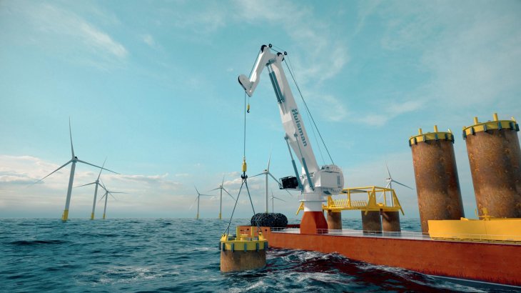 Huisman awarded order for two Knuckle Boom Cranes for Sea1 Offshore