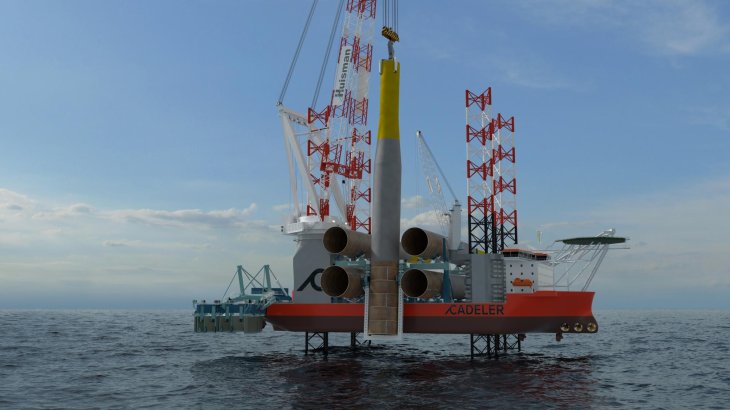 Huisman to deliver cranes and installation tools for Cadeler's A-Class