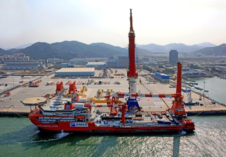 Another successful installation for Huisman China’s Skyhook