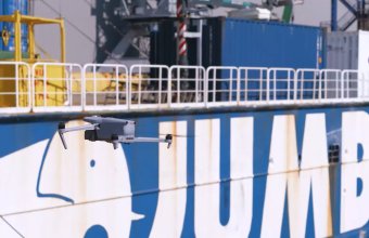Drone inspections of Jumbo Jubilee ensure safe, fast and flexible crane maintenance