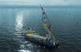 Huisman to deliver 5,000mt crane and integrated monopile handling system for Penta-Ocean Construction's new heavy lift vessel