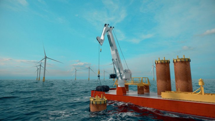Huisman wins repeat order for two more Knuckle Boom Cranes for SEA1 Offshore