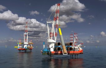 Huisman to deliver Leg Encircling Cranes for Cadeler’s new T-class vessels