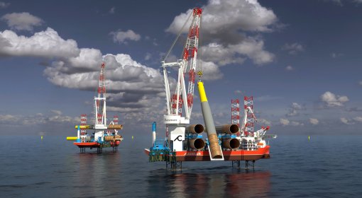 Huisman to deliver Leg Encircling Cranes for Cadeler’s new T-class vessels